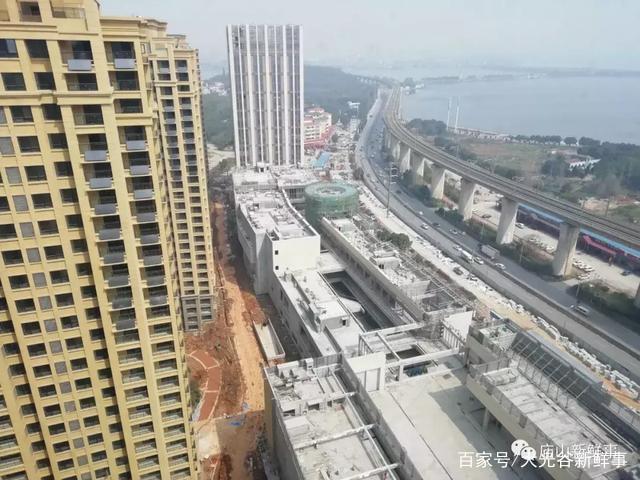 武汉江夏一商业体建筑外观雏形已成!将引进电影院、超市等! 武汉江夏一商业体建筑外观雏形已成!将引进电影院、超市等!