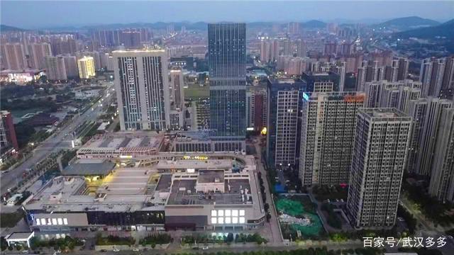 鸟瞰江夏中央大公园 鸟瞰江夏中央大公园