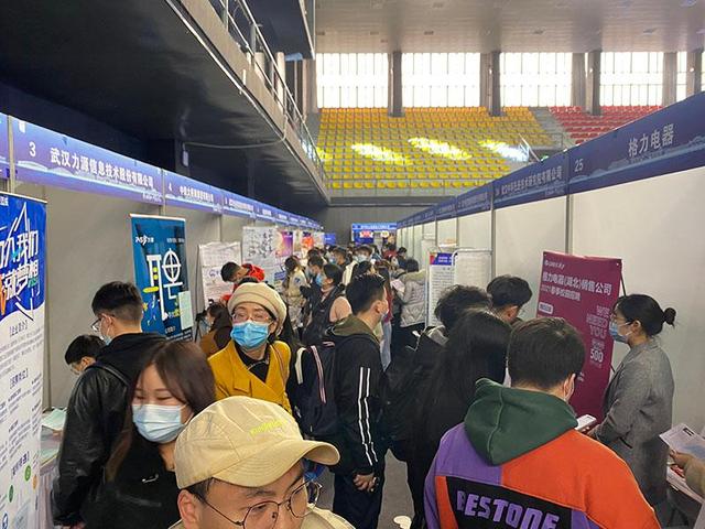 武汉启动集中式校园巡回招聘会促进高校毕业生就业