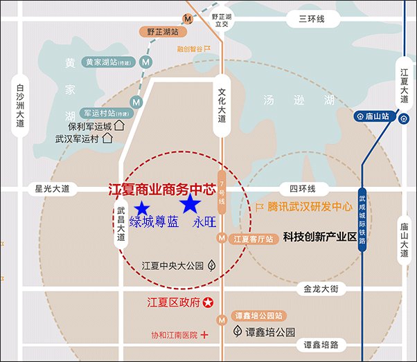 与江夏永旺一街之隔，武汉这个公寓成了年度爆款！