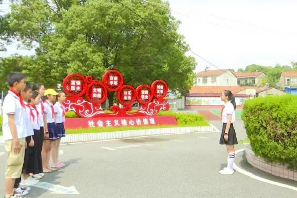 武汉市江夏区义贞小学，积极利用红色资源，传播红色文化