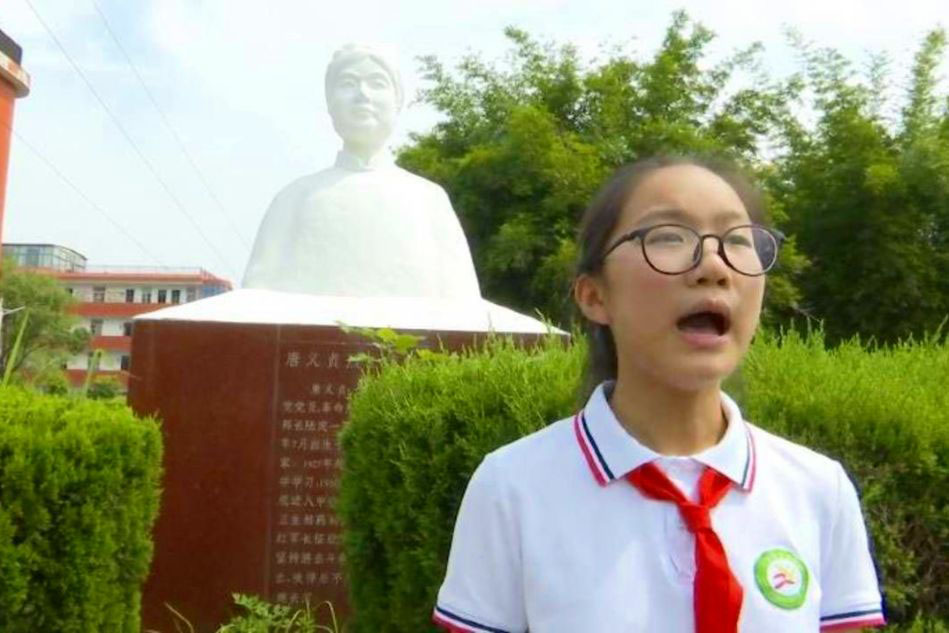 武汉市江夏区义贞小学，积极利用红色资源，传播红色文化