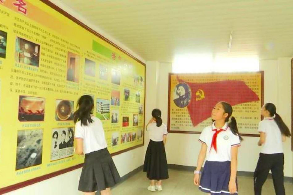 武汉市江夏区义贞小学，积极利用红色资源，传播红色文化