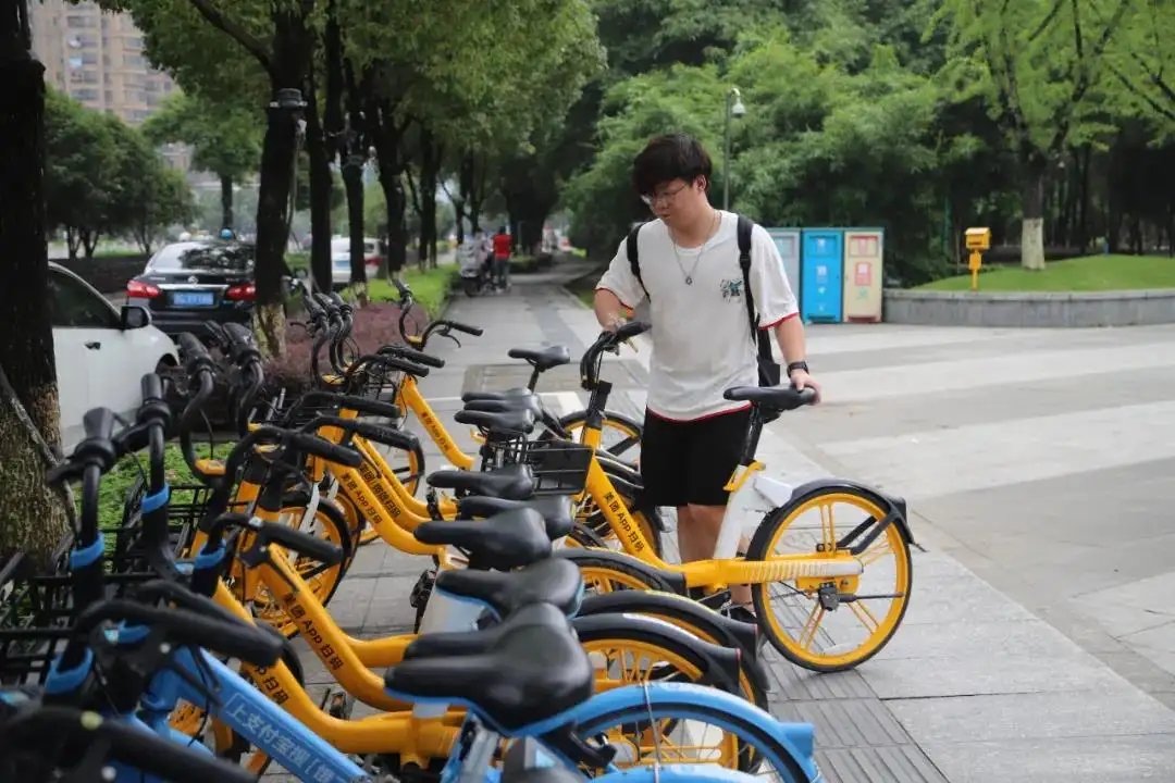 共享单车“任性”停放,江夏城管清理1万余辆 共享单车“任性”停放,江夏城管清理1万余辆