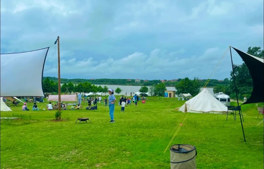 在武汉江夏区有一个露营烧烤的好地方 在武汉江夏区有一个露营烧烤的好地方