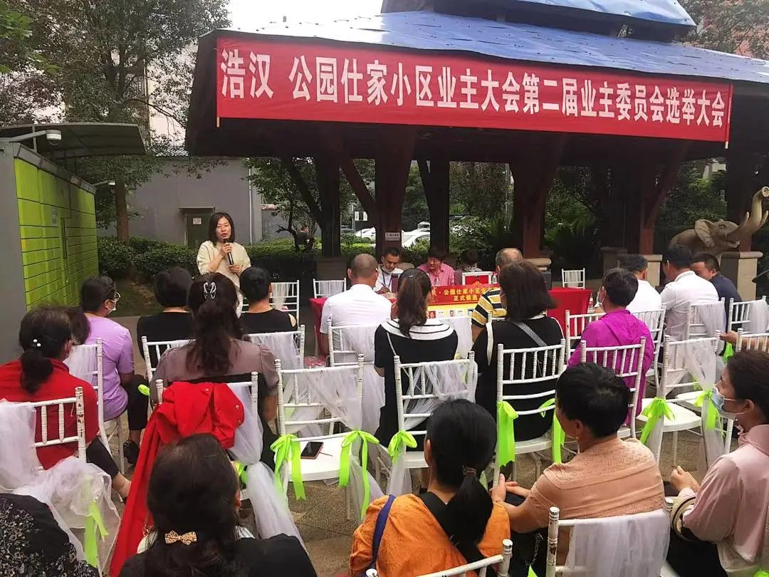 江夏一小区业委会换届选举,小区有了“新管家” 江夏一小区业委会换届选举,小区有了“新管家”