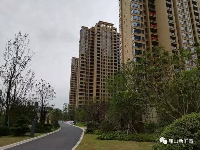 江夏庙山一楼盘即将交房！附最新实拍组图！