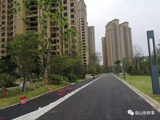 江夏庙山一楼盘即将交房！附最新实拍组图！