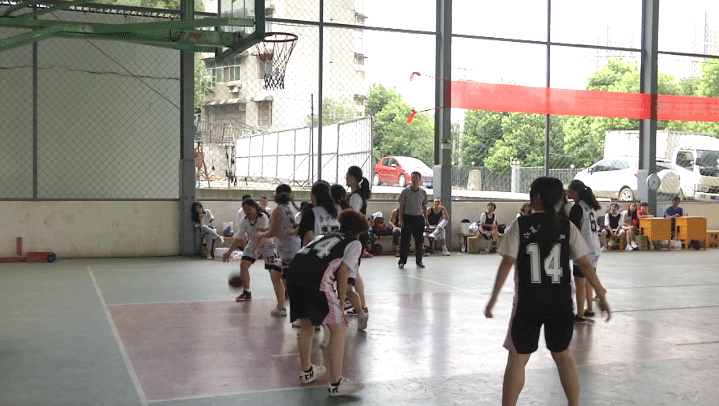 江夏区中小学篮球、排球比赛开赛