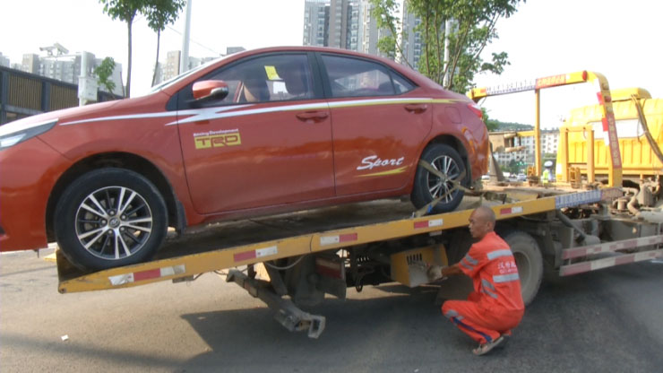 文化路以南开展交通秩序整治，车辆乱停乱放将被罚款和拖车
