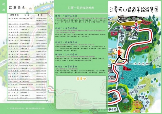 原来地图也可以画得这么美！你看过这样的江夏环山路吗？