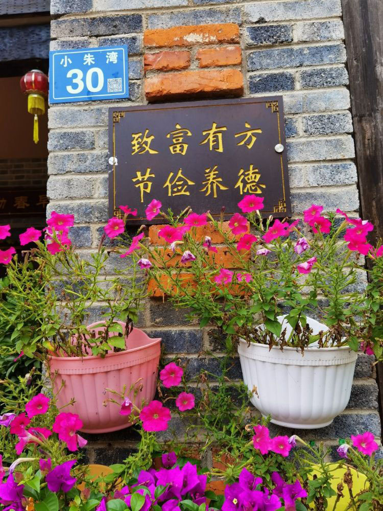 在武汉市江夏区，靠近梁子湖几公里的地方，有一个美丽乡村——小朱塆
