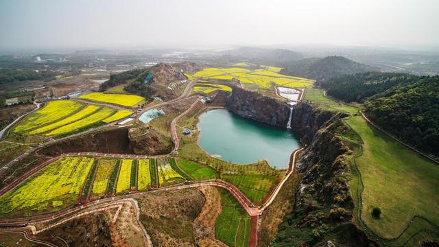 废弃矿区变身“稻城亚丁”江夏灵山生态文化旅游区披彩归来