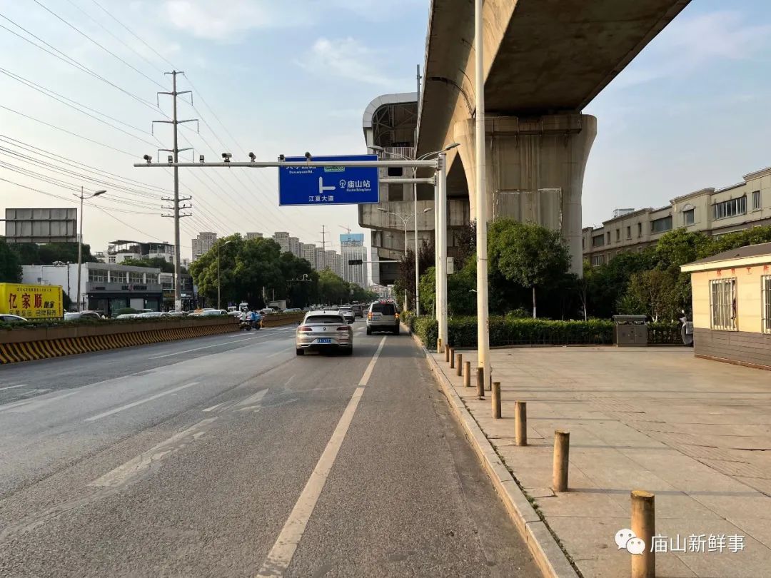 网友建言！打通并设立江夏大道专用非机动车道