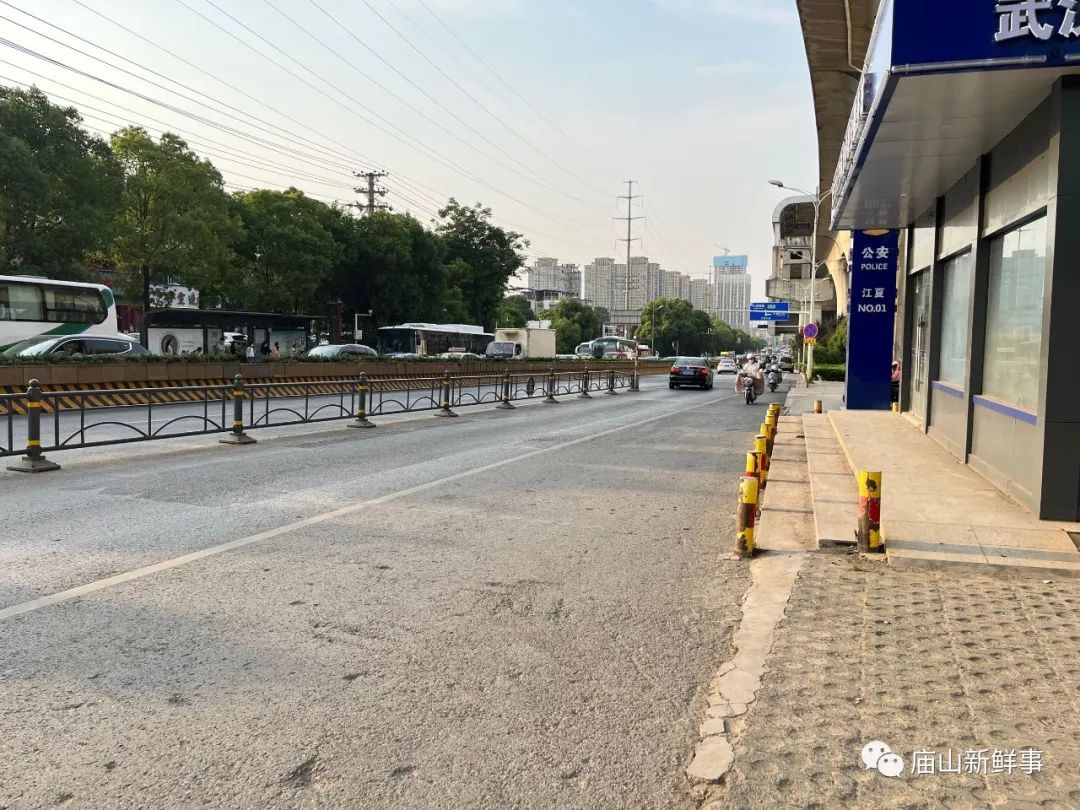网友建言！打通并设立江夏大道专用非机动车道