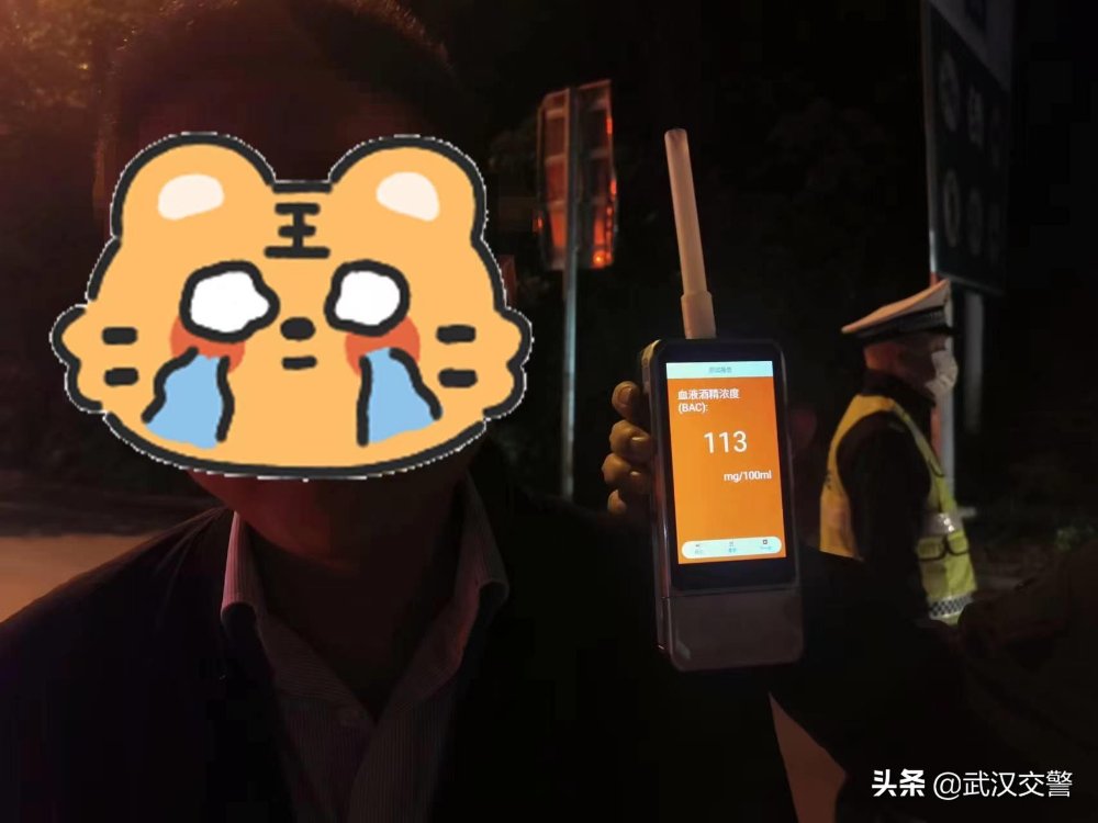 男子醉驾准备上高速被查，五一期间武汉江夏交警查获酒醉驾45起