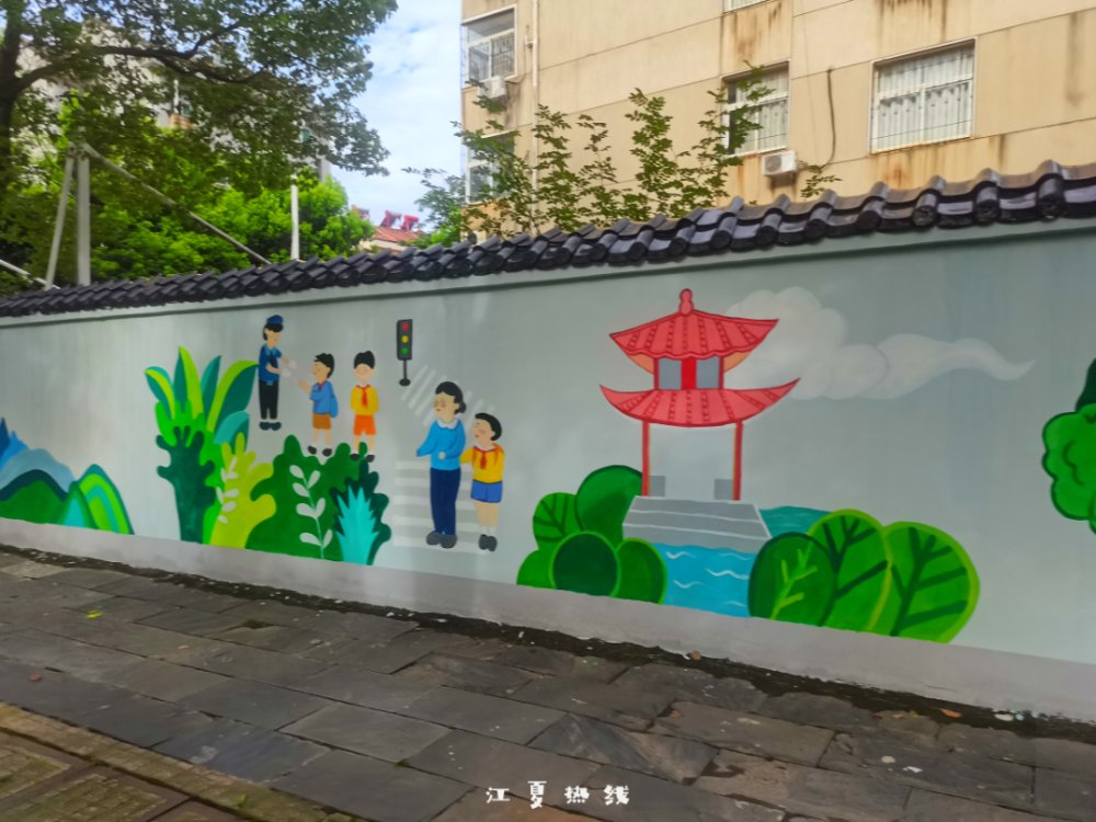 江夏的这些道路旁，正在悄悄发生变化