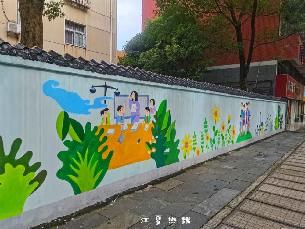江夏的这些道路旁，正在悄悄发生变化