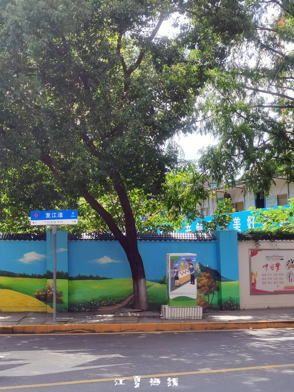 江夏的这些道路旁，正在悄悄发生变化
