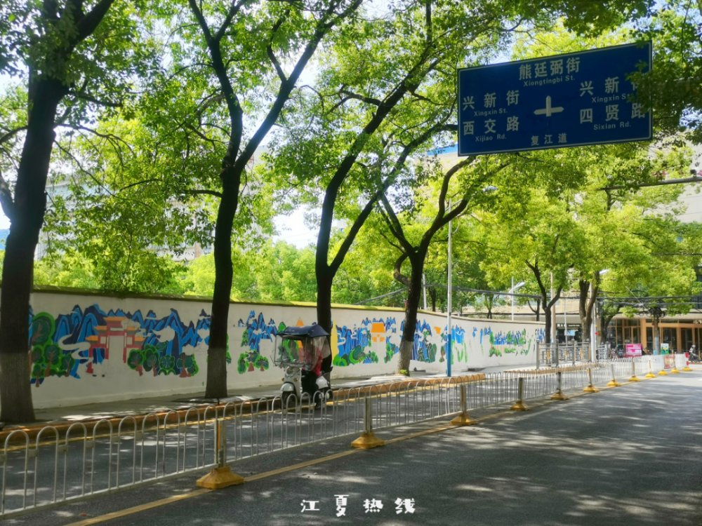 江夏的这些道路旁，正在悄悄发生变化