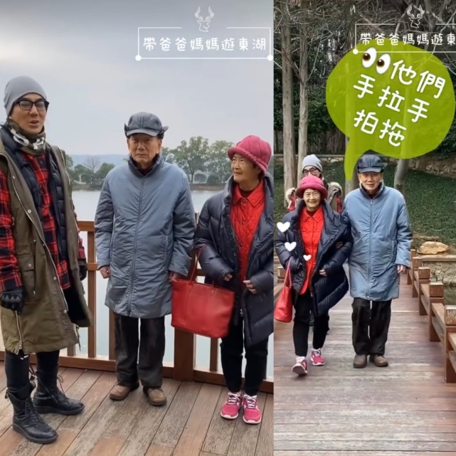 任贤齐现身黄鹤楼，穿两层长袖不怕热，台湾出生长大把武汉当家乡