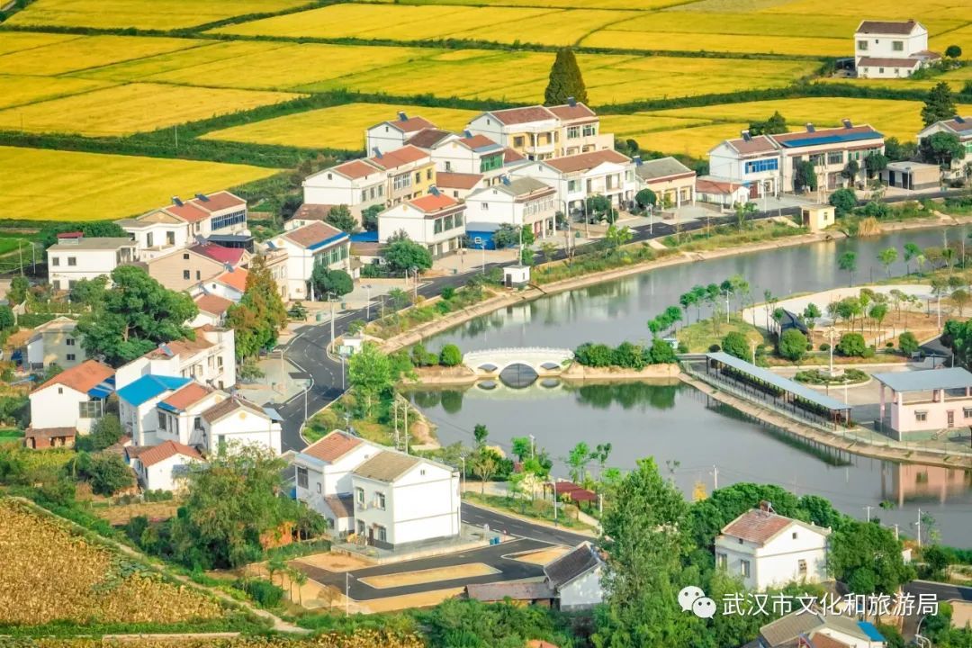 距武汉主城区1小时车程的江夏法泗镇，在这里享受假期狂欢后的片刻宁静