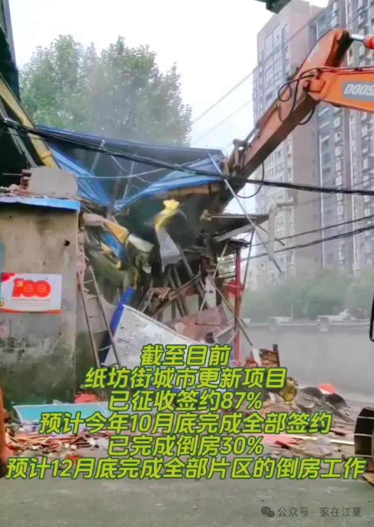 江夏纸坊文化大道东片区城市更新，继续推进！