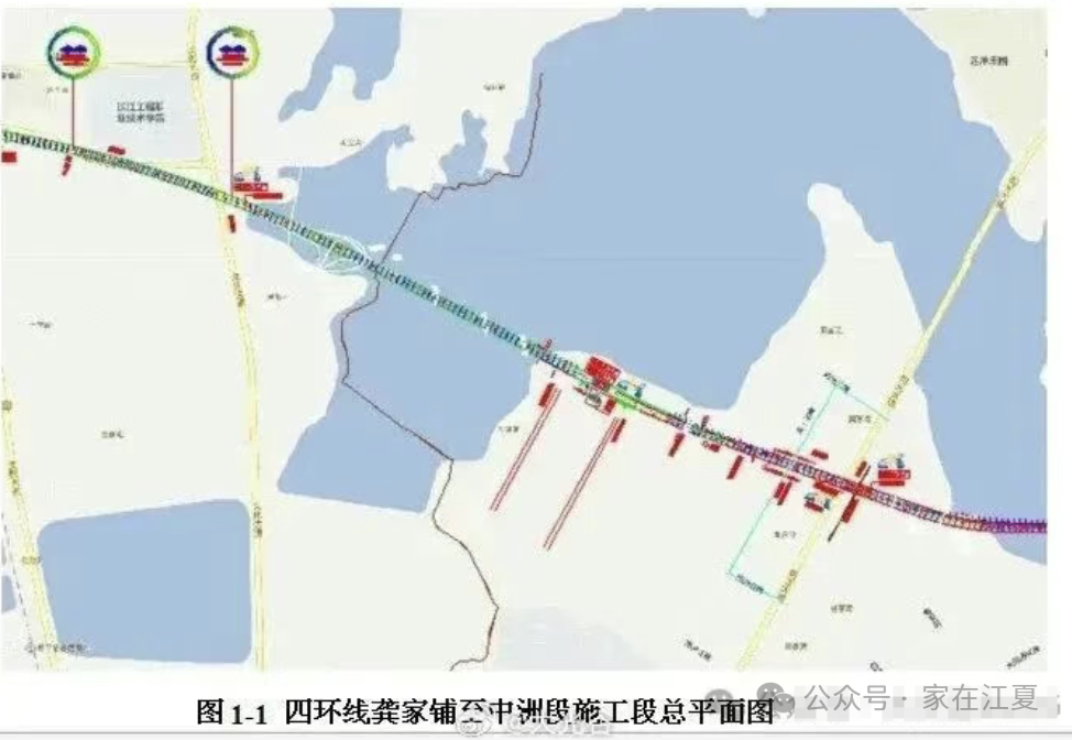 四环线江夏汤逊湖互通工程及汤逊湖停车区,开工? 四环线江夏汤逊湖互通工程及汤逊湖停车区,开工?