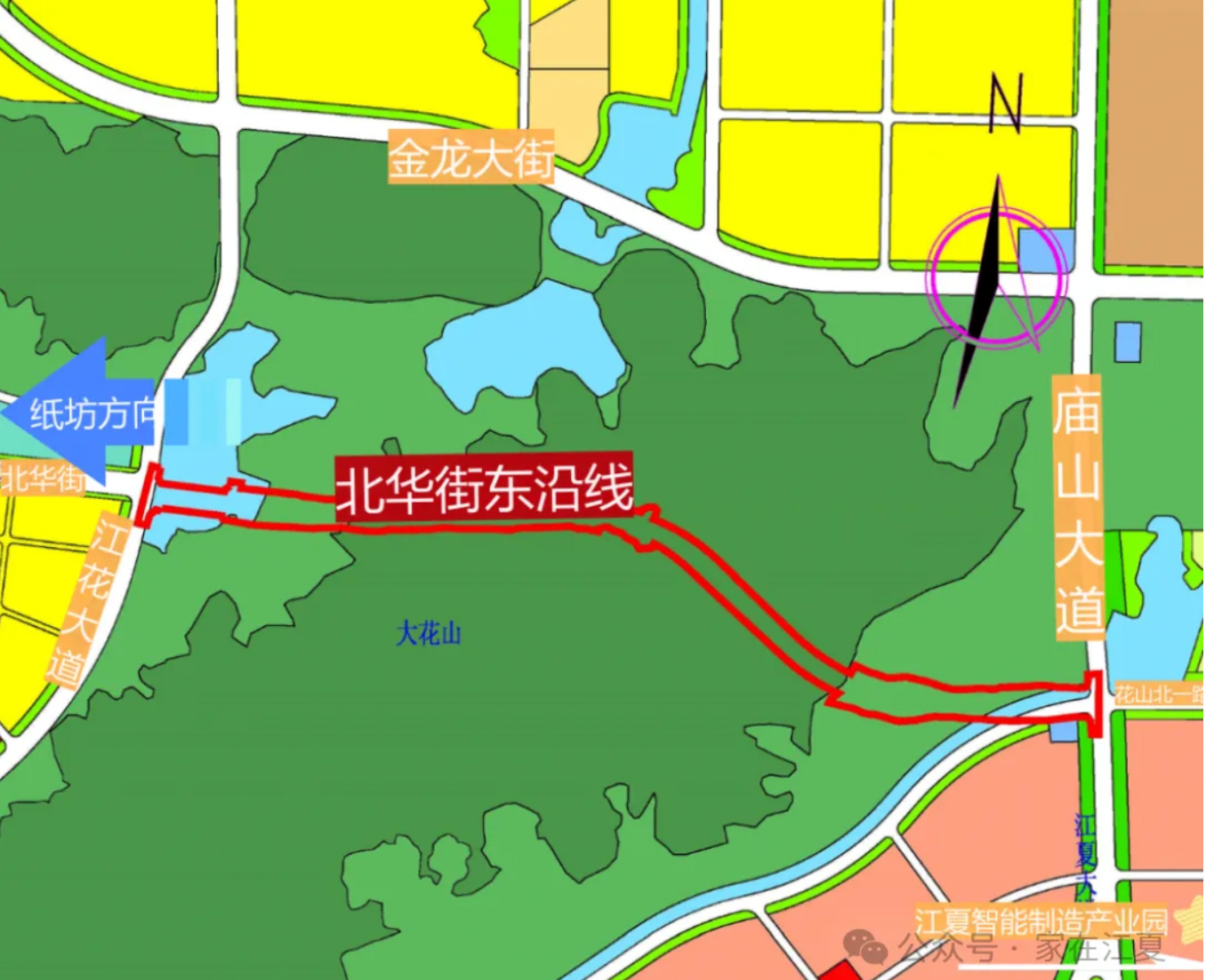 大规模征地!江夏将新建一条穿山隧道! 大规模征地!江夏将新建一条穿山隧道!