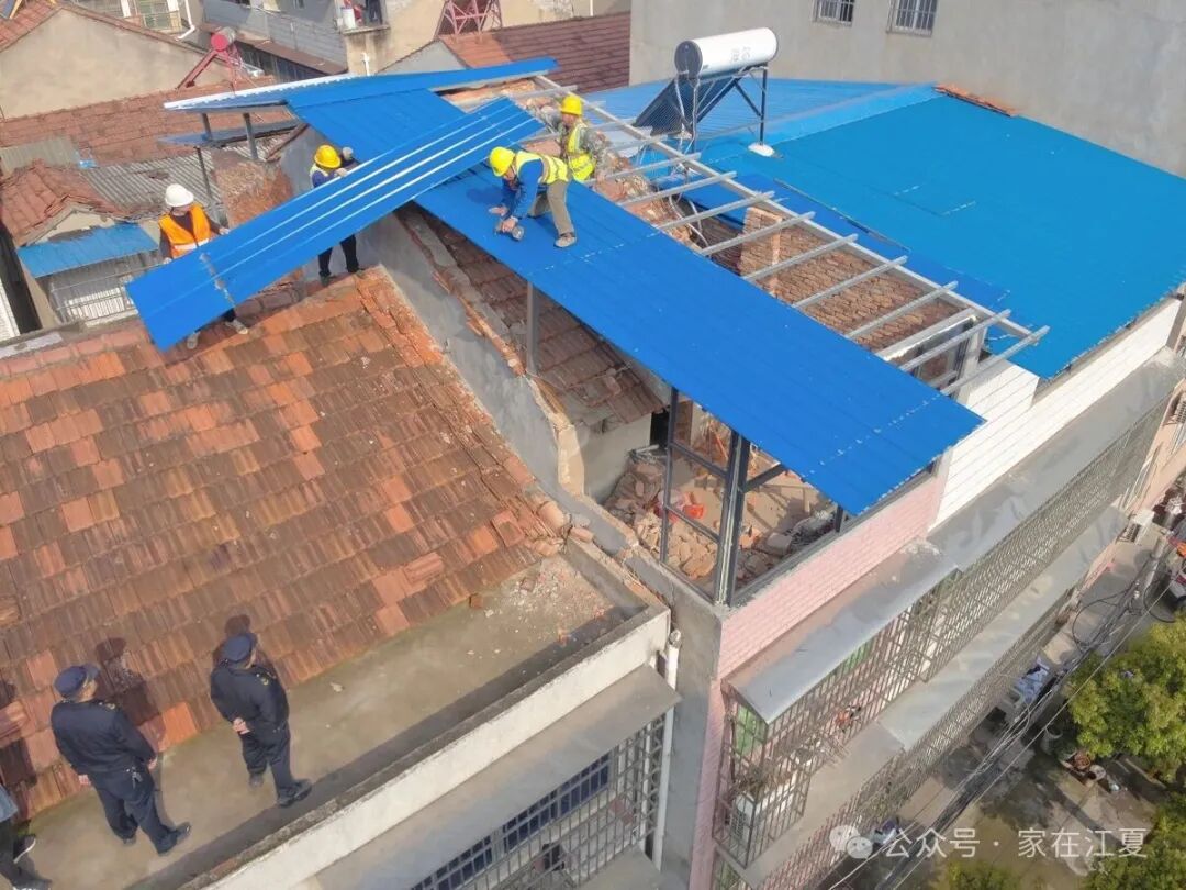 无人机锁定4处违建！江夏区及时拆违除隐患！